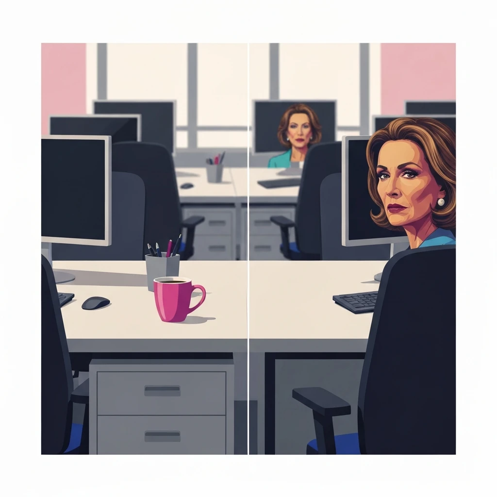 Maintaining professional boundaries at work represented by a distinct personal item in a minimalist office setting, professional-boundaries-at-work-bestie-ai.webp