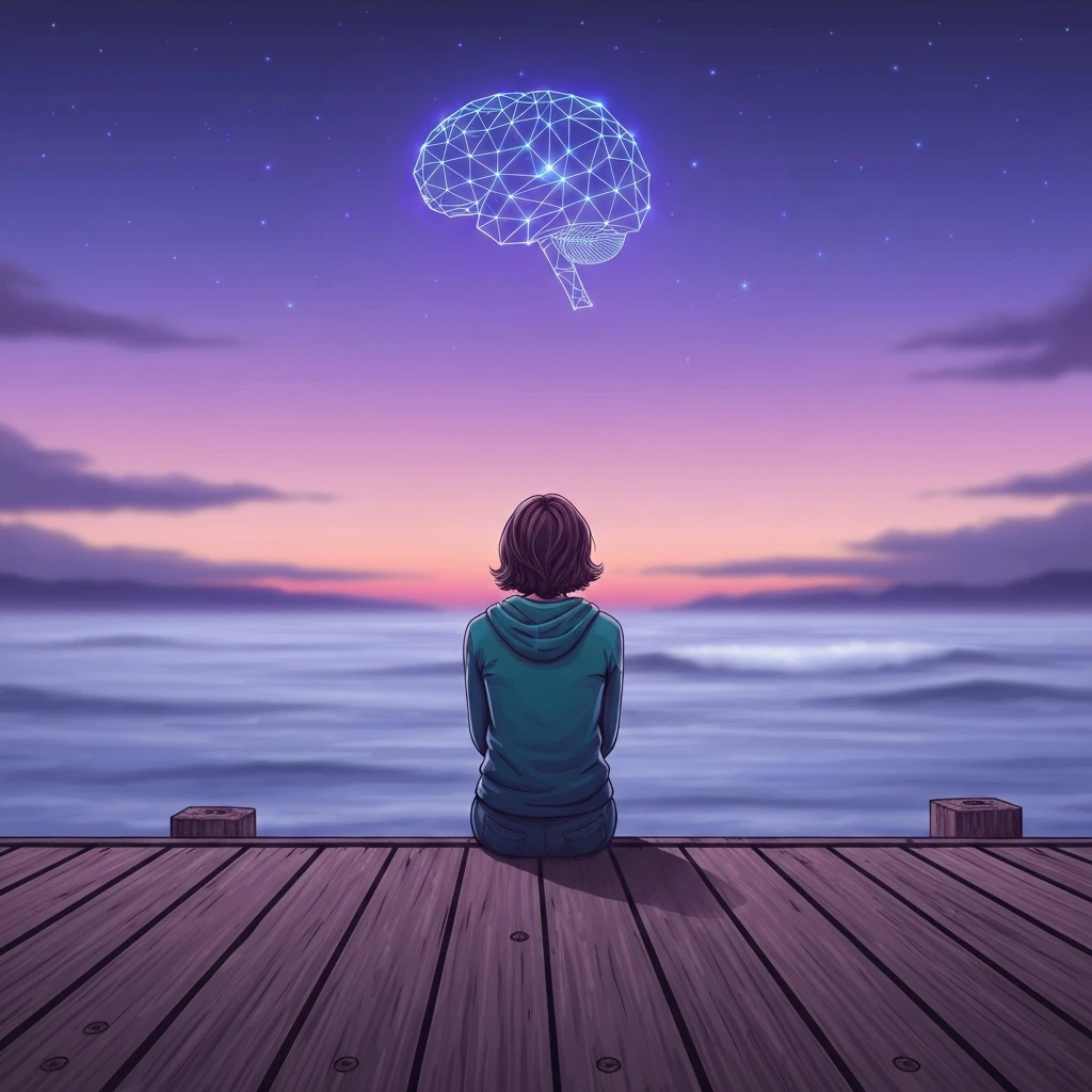 identity-crisis-at-17-and-feeling-lost-bestie-ai.webp - A teenager sitting by a foggy ocean reflecting on their identity crisis at 17 and feeling lost.