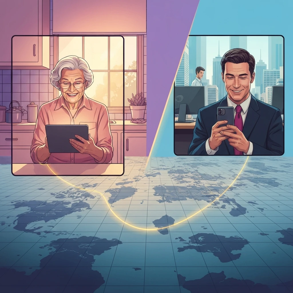 How to Support Lonely Elderly Parents Remotely: Strategies for Real Connection