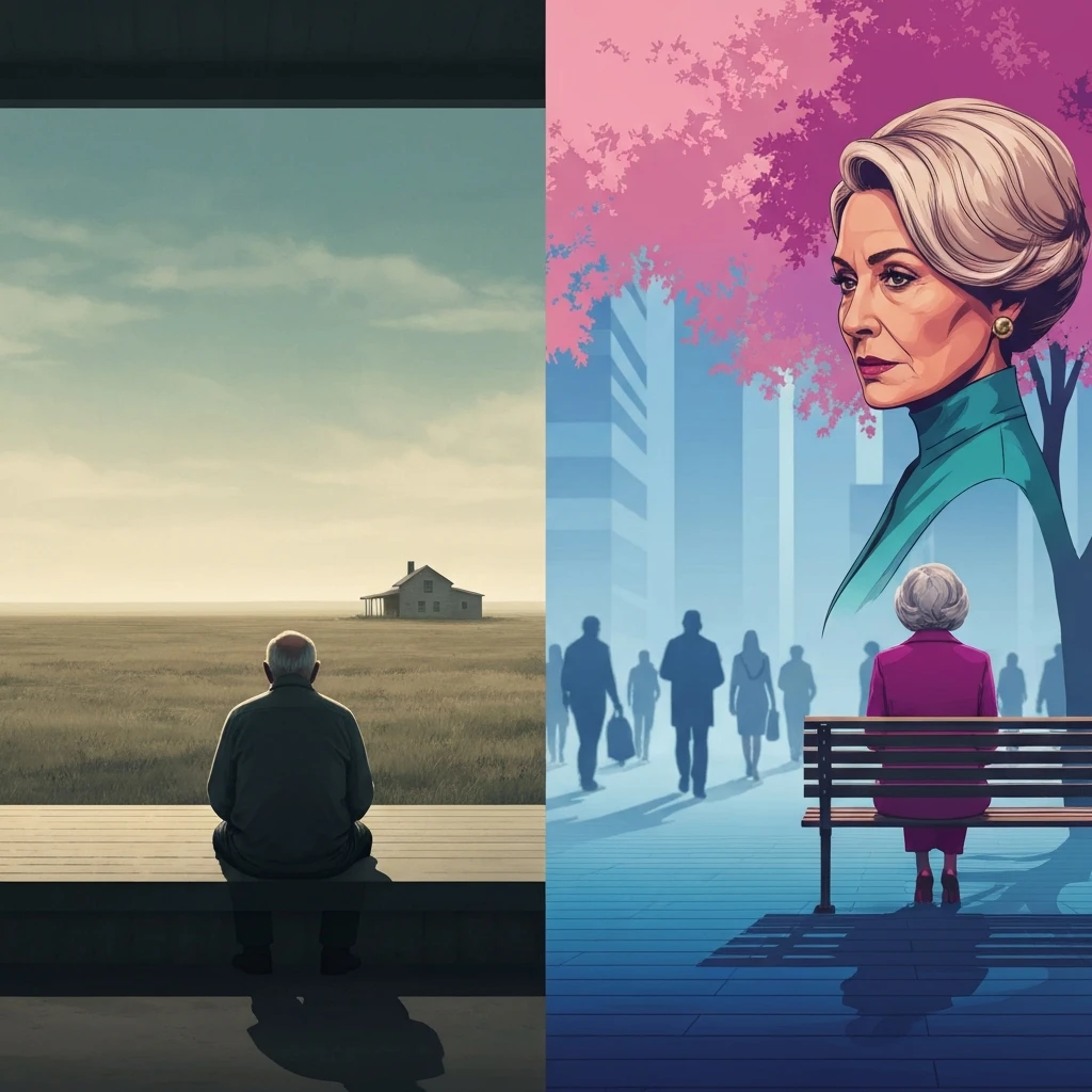 Rural vs. Urban Loneliness: Mapping Social Isolation in the Elderly