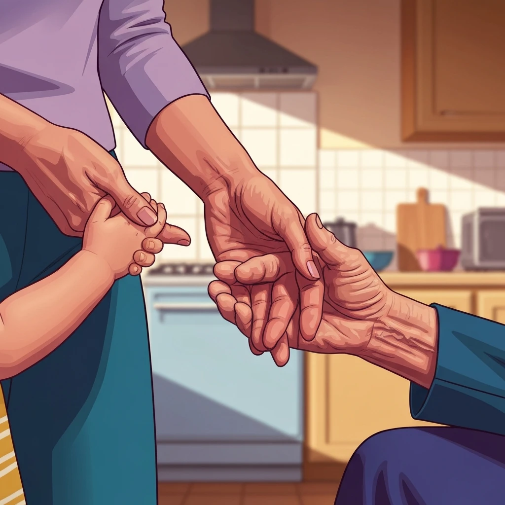 The Dual Front: Navigating Sandwich Generation Dementia Caregiving