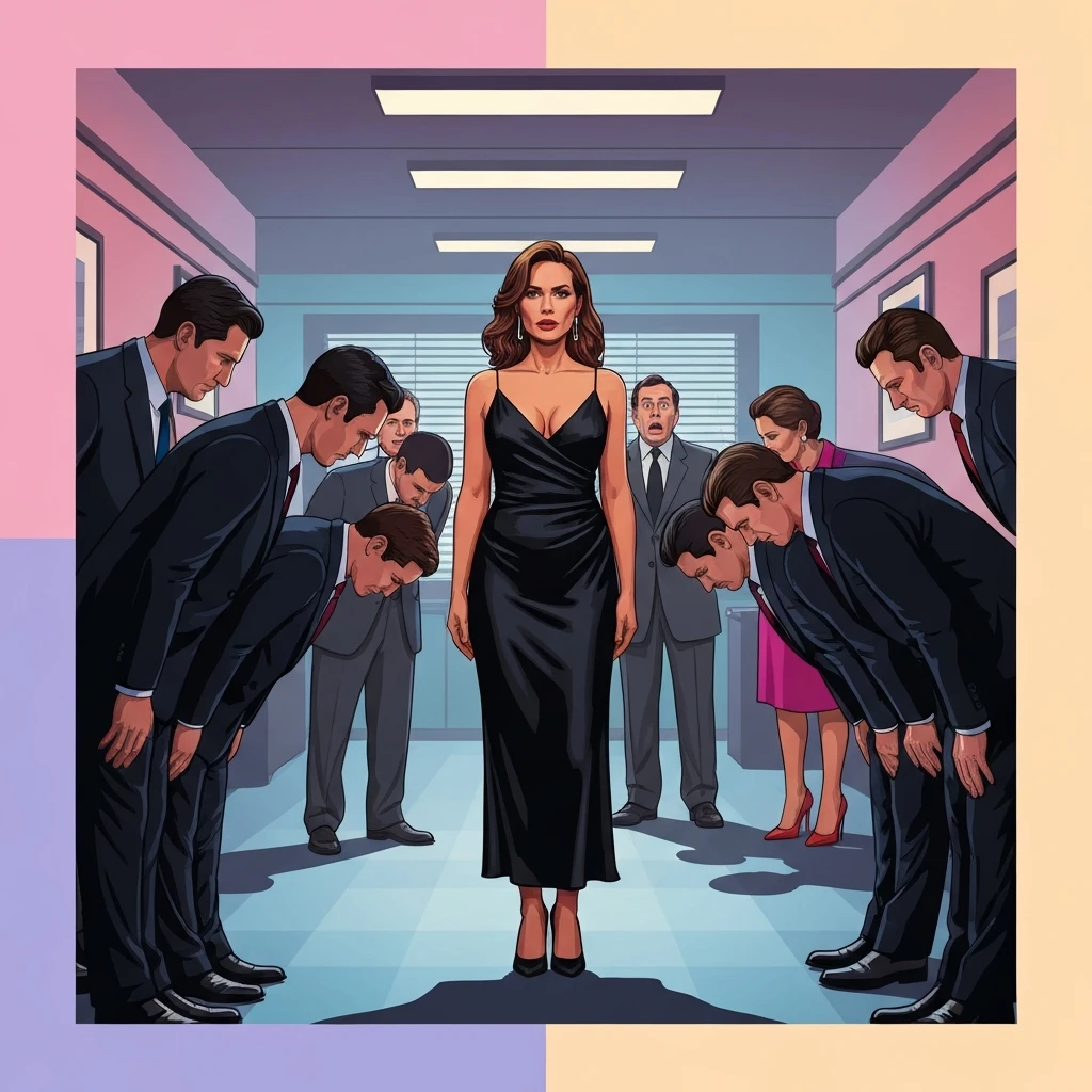 Chloe revealing her true power in Cancelled Identity, Cancelled Love: A Mafia Heiress Reset Novel scene.